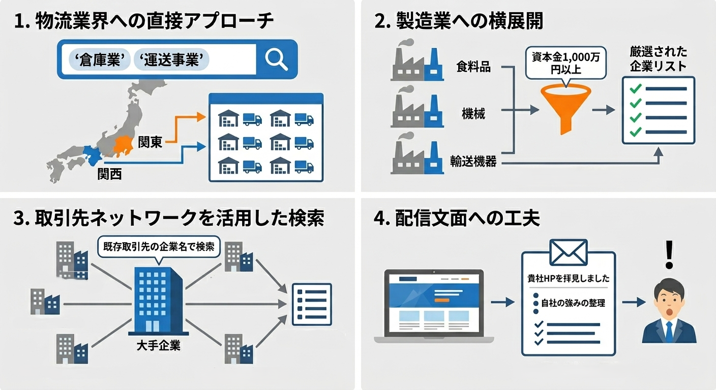 リスト戦略手順